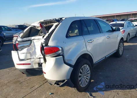 2012 Lincoln Mkx z USA, uszkodzony, nr VIN 2LMDJ6JK3CBL09336